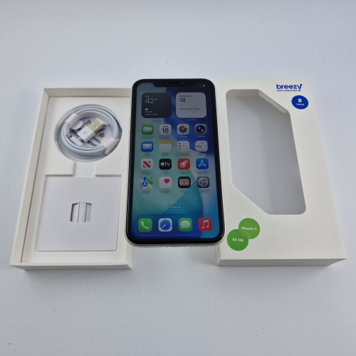Apple iPhone 11 64 GB White фото товару Apple iPhone 11 64 GB White