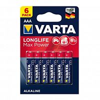 фото товара Батарейка VARTA LongLife Max Power LR3 6шт./уп.