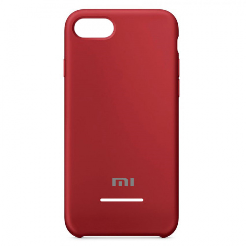 фото товару Накладка Silicone Case High Copy Xiaomi Redmi 6A China Red