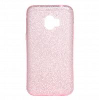 фото товару Накладка Shine 3в1 (PC+TPU) Samsung J4 (2018) J400 pink (тех.пак)