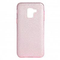 фото товару Накладка Shine 3в1 (PC+TPU) Samsung J6 (2018) J600 pink (тех.пак)