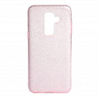 фото товару Накладка Shine 3в1 (PC+TPU) Samsung J8 (2018) J810 pink (тех.пак)