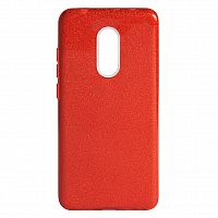 фото товару Накладка Shine 3в1 (PC+TPU) Xiaomi Redmi 5 red (тех.пак)