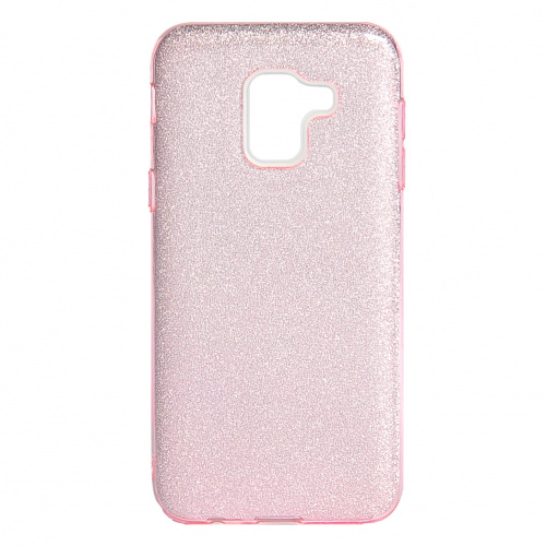 фото товару Накладка Shine 3в1 (PC+TPU) Samsung J6 (2018) J600 pink (тех.пак)