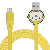 фото товару Дата кабель Wesdar M3 microUSB 1m 2A Yellow