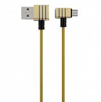 фото товару Дата кабель Wesdar T21 microUSB 1m 2A Gold