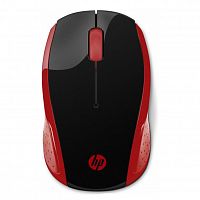 фото товару Миша бездротова HP Wireless Mouse 200 Red