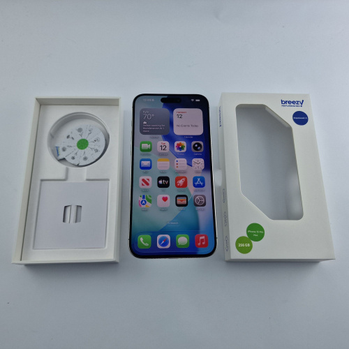 Apple iPhone 15 Pro Max 256 GB Natural Titanium фото товару Apple iPhone 15 Pro Max 256 GB Natural Titanium