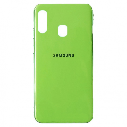 фото товару Накладка Original Silicone Joy touch Samsung A10s (2019) A107F Green (тех.пак)