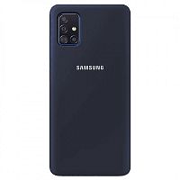 фото товару Накладка Silicone Case High Copy Samsung A51 (2020) A515F Midnight Blue