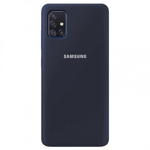 фото товару Накладка Silicone Case High Copy Samsung A51 (2020) A515F Midnight Blue