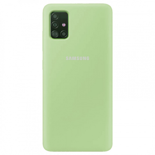 фото товару Накладка Silicone Case High Copy Samsung A51 (2020) A515F Mint