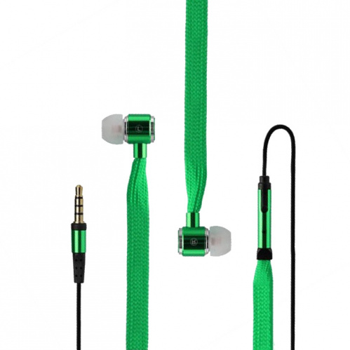 фото товара Навушники WESDAR R2 with mic, green