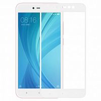 фото товару Защитное стекло Florence Xiaomi Redmi Note 5A Prime Full Cover White