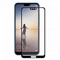 фото товару Захисне скло MakeFuture Huawei P20 Lite Full Cover Black