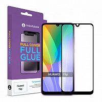 фото товару Захисне скло MakeFuture Huawei Y6p Full Cover (full glue) Black