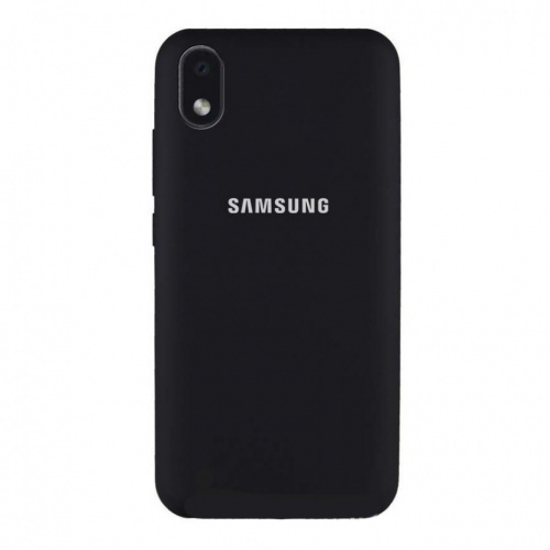 фото товару Накладка Silicone FULL Case High Copy Samsung A01 Core (2020) A013F Black