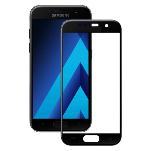 фото товару Защитное стекло MakeFuture Samsung A5 (2017) A520F Full Cover Black