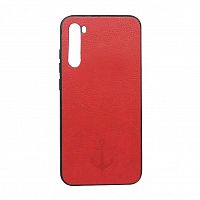 фото товару Накладка Leather Magnet Case Xiaomi Redmi Note 8T Red
