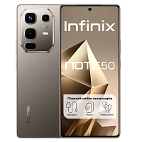 фото товару Infinix Note 50 (X6858) 8/256Gb NFC Titanium Grey