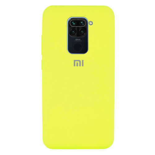 фото товару Накладка Silicone Case High Copy Xiaomi Redmi Note 9 Yellow