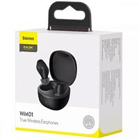 фото товара Навушники Baseus (Bluetooth, TWS) WM01 Black 