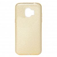 фото товару Накладка Shine 3в1 (PC+TPU) Samsung J4 (2018) J400 gold (тех.пак)