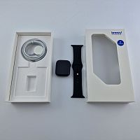 фото товару Apple Watch Series 9 GPS, 45mm, Midnight, Midnight Sport Band, M/L