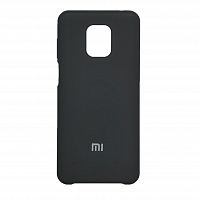 фото товару Накладка Silicone Case High Copy Xiaomi Redmi Note 9S/9 Pro (2020) Black