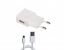 фото товару СЗУ Jellico A22 1USB 2.1A + microUSB cable White