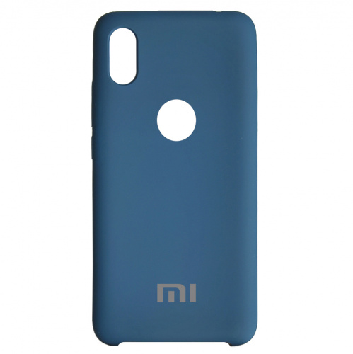 фото товару Накладка Silicone Case High Copy Xiaomi Redmi Note 7 (2019) Midnight Blue