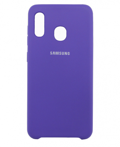 Накладка Silicone Case High Copy Samsung A10s (2019) A107F Blue фото товару Накладка Silicone Case High Copy Samsung A10s (2019) A107F Blue