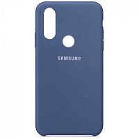 фото товару Накладка Silicone Case High Copy Samsung A20s (2019) A207F Deep Lake Blue