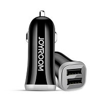 фото товару АЗП Joyroom C-M216 2USB 3.1A + microUSB Black