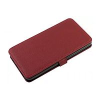фото товару Чохол-книжка Premium Leather Case NEW Tecno POP 5 (BD4) red (тех.пак)