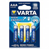 фото товара Батарейка VARTA HighEnergy/LongLife Power LR3 4шт./уп.