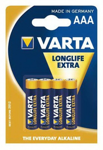 фото товара Батарейка VARTA LongLifeExtra LR3 4шт./уп.