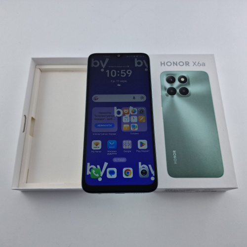 фото товару Honor X6a 128 GB Cyan Lake