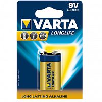 фото товара Батарейка VARTA LongLife Power/LongLifeExtra 6LR61 9V (крона) 1шт./уп.