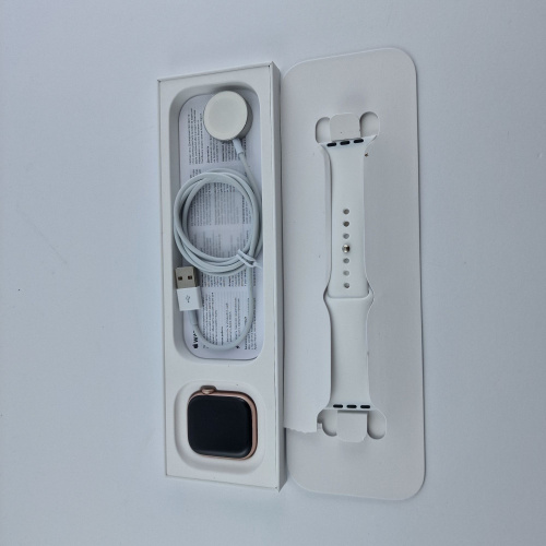 Apple Watch Series 10 GPS, 42mm, Rose Gold, Light Blush Sport Band, M/L фото товару Apple Watch Series 10 GPS, 42mm, Rose Gold, Light Blush Sport Band, M/L