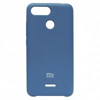фото товару Накладка Silicone Case High Copy Xiaomi Redmi 6 Blue