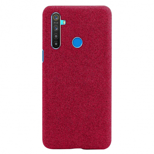 фото товару Накладка Textile Case Realme 5 Red (тех.пак)