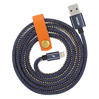 фото товару Дата кабель Wesdar T8 Lightning 1m 3A Denim