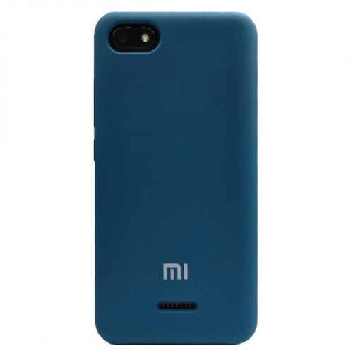фото товару Накладка Silicone Case High Copy Xiaomi Redmi 6A Midnight Blue