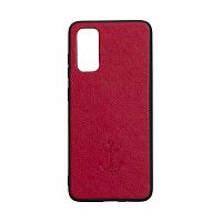 фото товару Накладка Leather Magnet Case Samsung S20 G980F (2020) Red