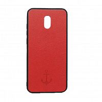 фото товару Накладка Leather Magnet Case Xiaomi Redmi 8A Red