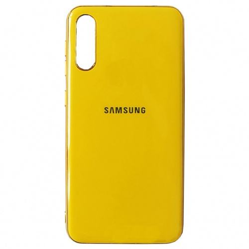фото товару Накладка Original Silicone Joy touch Samsung A30/A20 (2019) A305F/A205F Yellow (тех.пак)