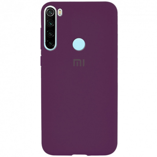 фото товару Накладка Silicone Case High Copy Xiaomi Redmi Note 8T (2019) Violet