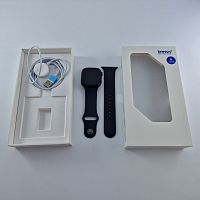 фото товару Apple Watch Series 10 GPS, 46mm, Jet Black, Black Sport Band, M/L