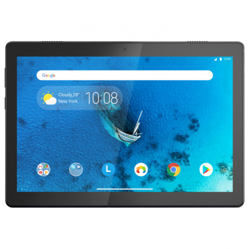 фото товару Планшет Lenovo TAB M10 TB-X505L LTE (ZA4H0034UA) Polar White 10.1", IPS, Quad Core, 2.0Ghz,2Gb/32Gb, BT4.2, GPS/ГЛОНАСС, 2MP/5MP, Android 8.0,